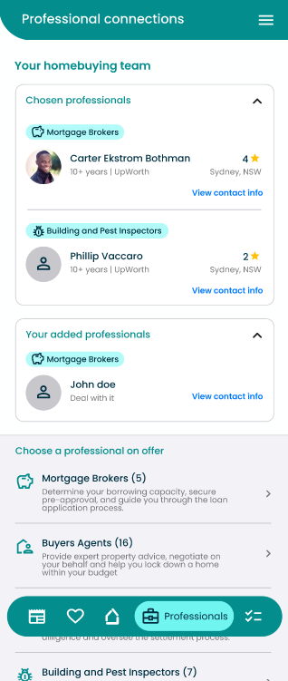 Vetted pros close the gaps