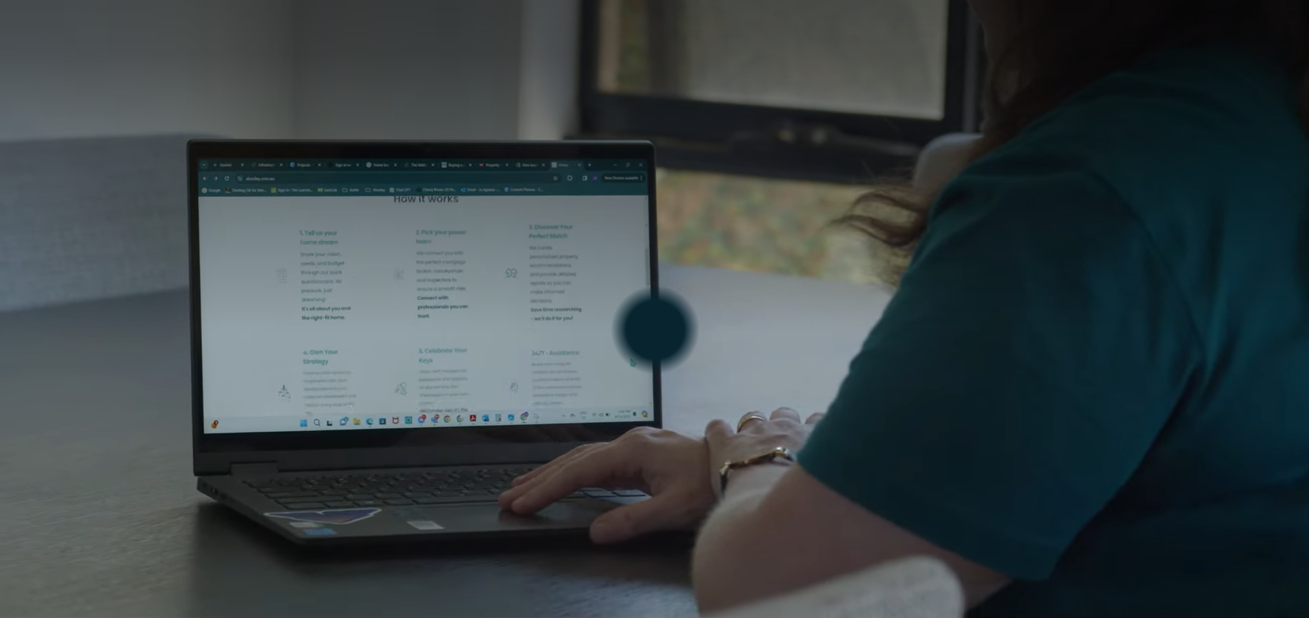 Abodey concierge team working in the dashboard